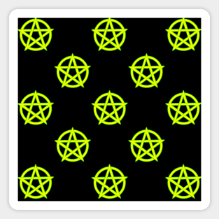 Pentacle Pentagram Pattern Magnet